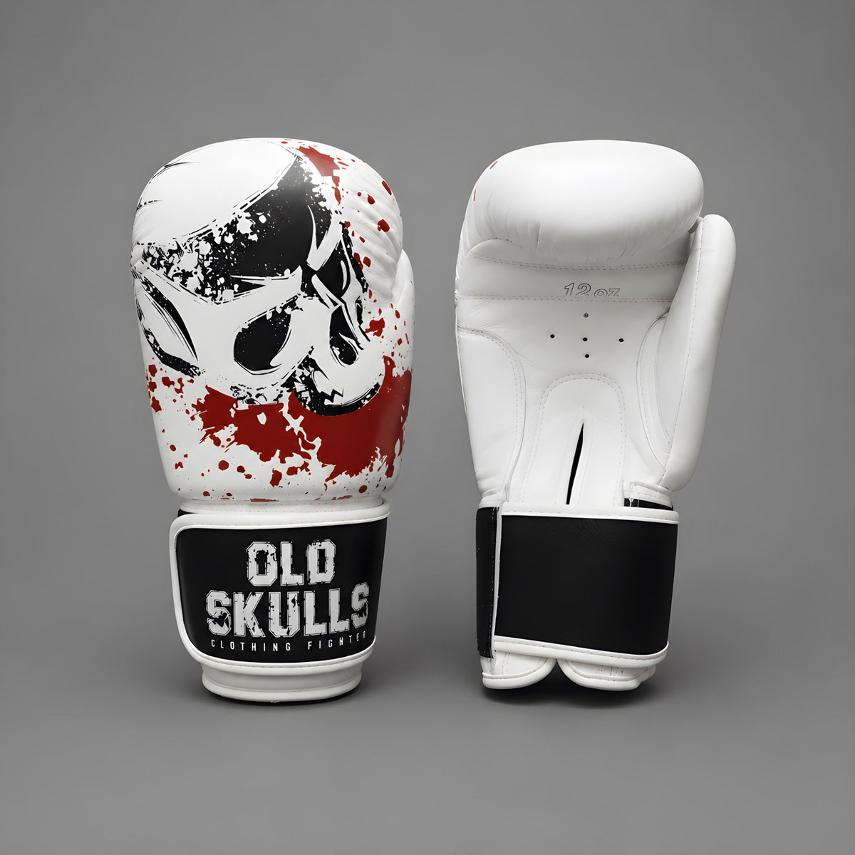 Guantes De Boxeo Old Skulls -White Edition- «Nacido Para Ganar»